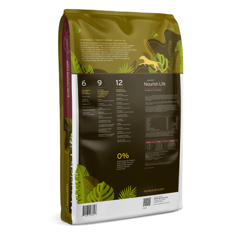 Nurture Pro Nourish Life Lamb Adult Dry Dog Food [3 Sizes]