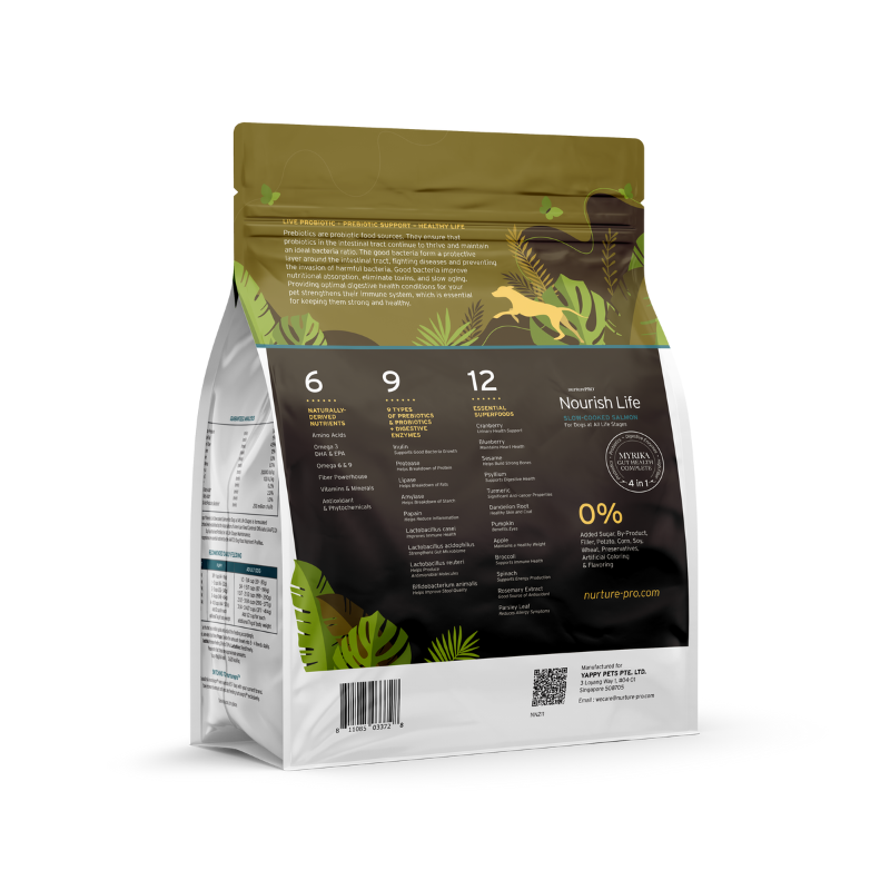 Nurture Pro Nourish Life Salmon Adult Dry Dog Food [3 Sizes]