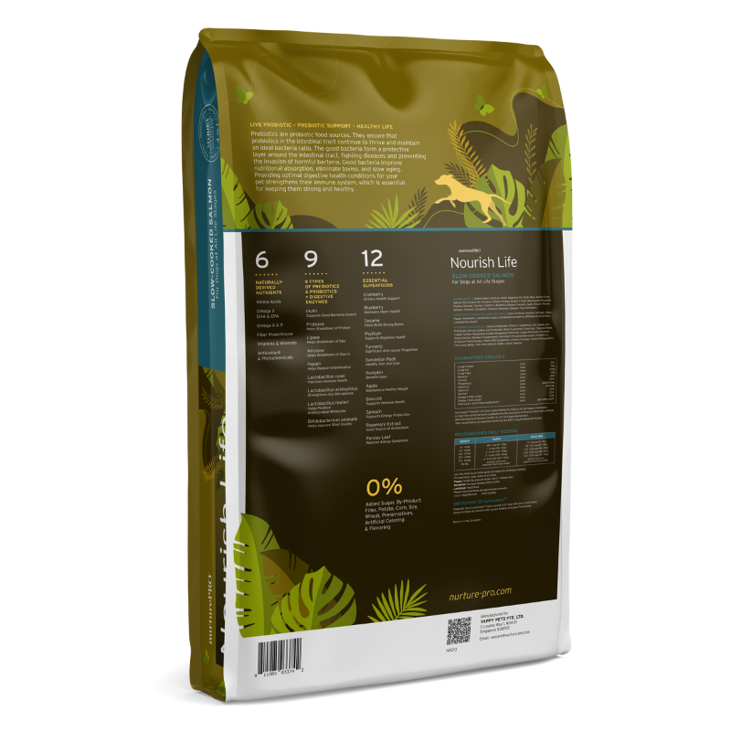 Nurture Pro Nourish Life Salmon Adult Dry Dog Food [3 Sizes]