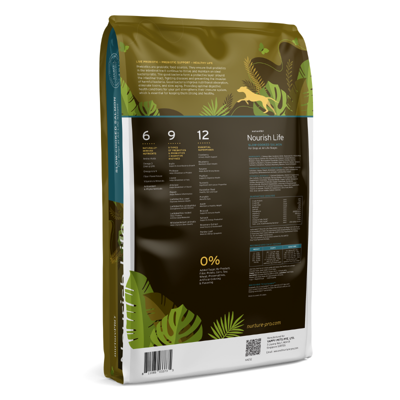 Nurture Pro Nourish Life Salmon Adult Dry Dog Food [3 Sizes]