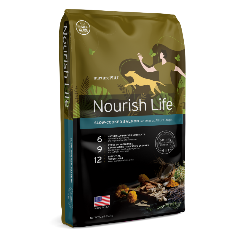 Nurture Pro Nourish Life Salmon Adult Dry Dog Food [3 Sizes]