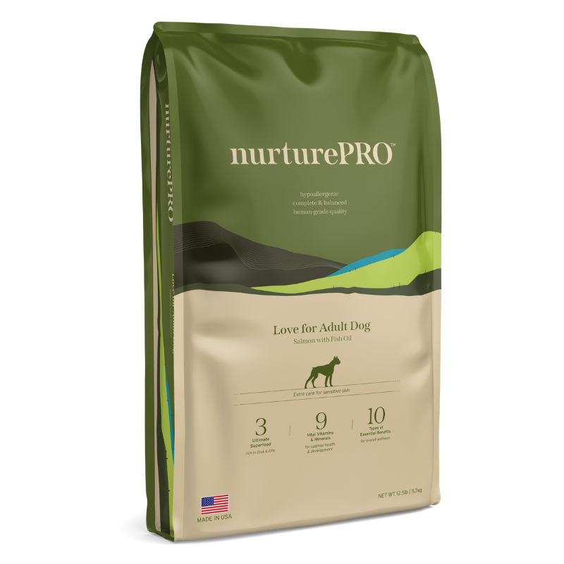 Nurture Pro Salmon With Fish Oil Adult Dry Dog Food [3 Sizes]