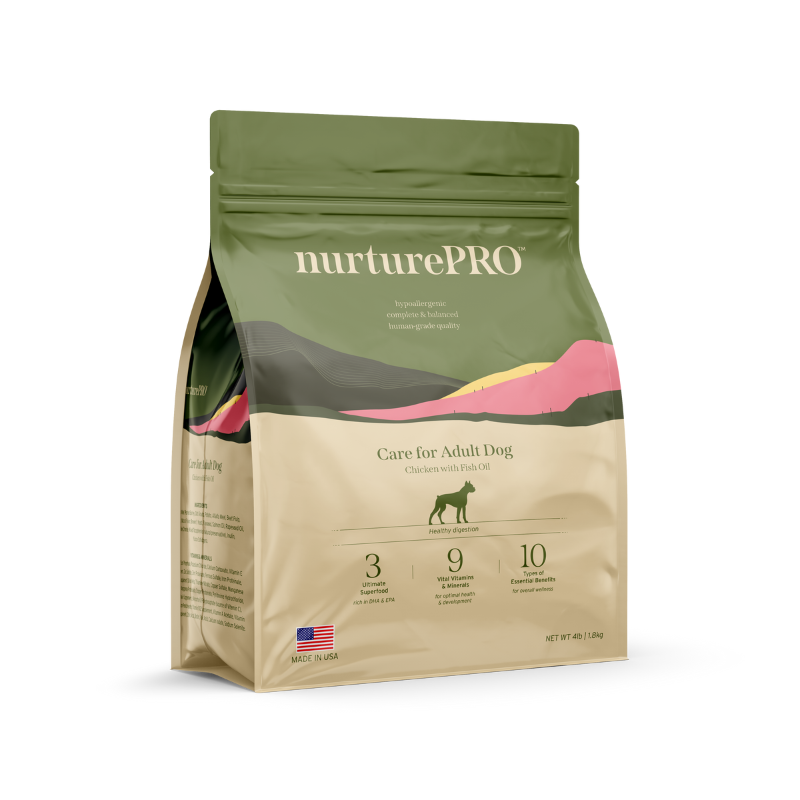 Nurture Pro Chicken With Fish Oil Adult Dry Dog Food [3 Sizes]
