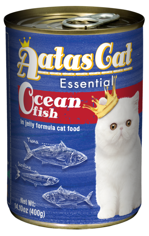 Aatas Cat Essential Ocean Fish in Jelly 400g