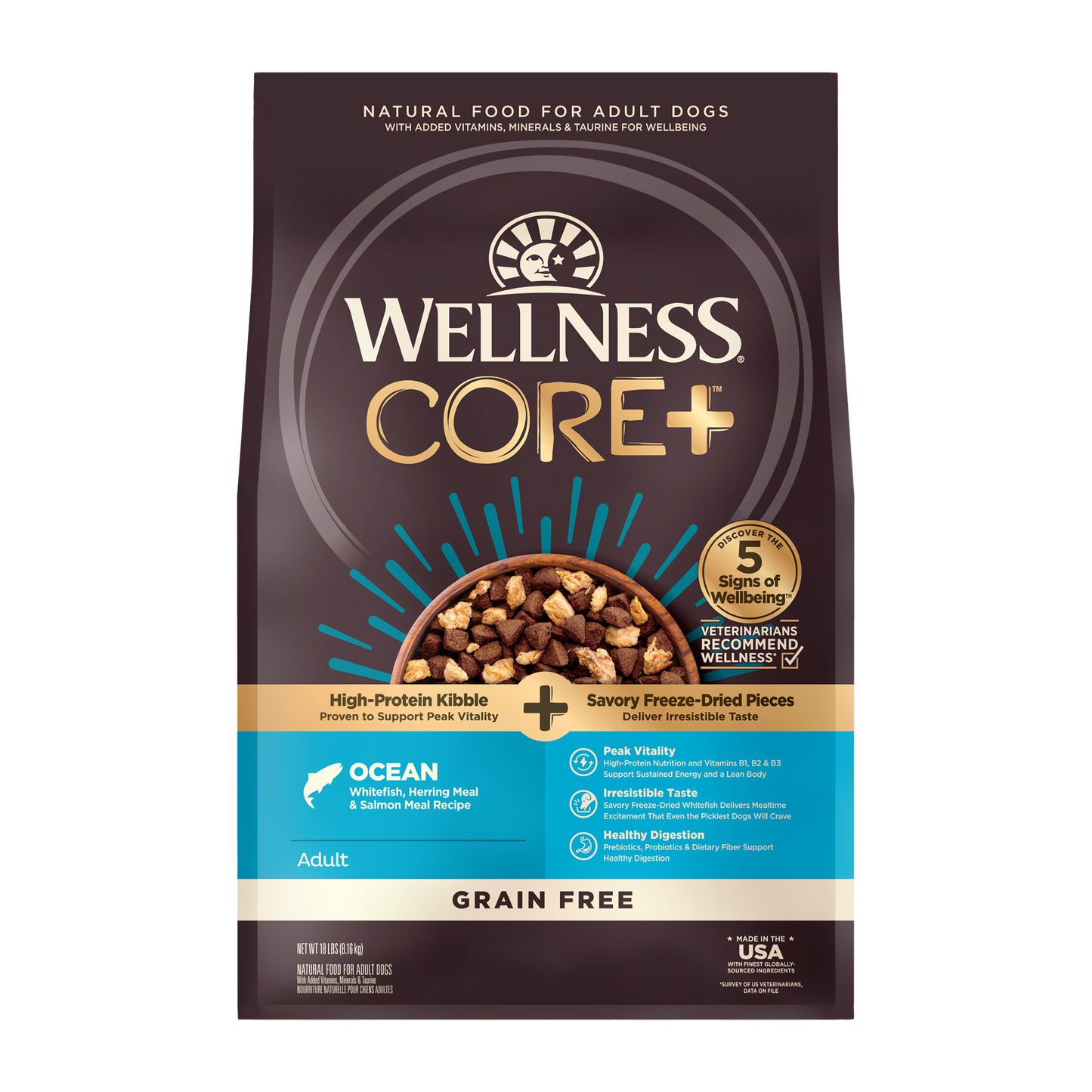 Wellness CORE+ (RawRev) Ocean Dry Dog Food