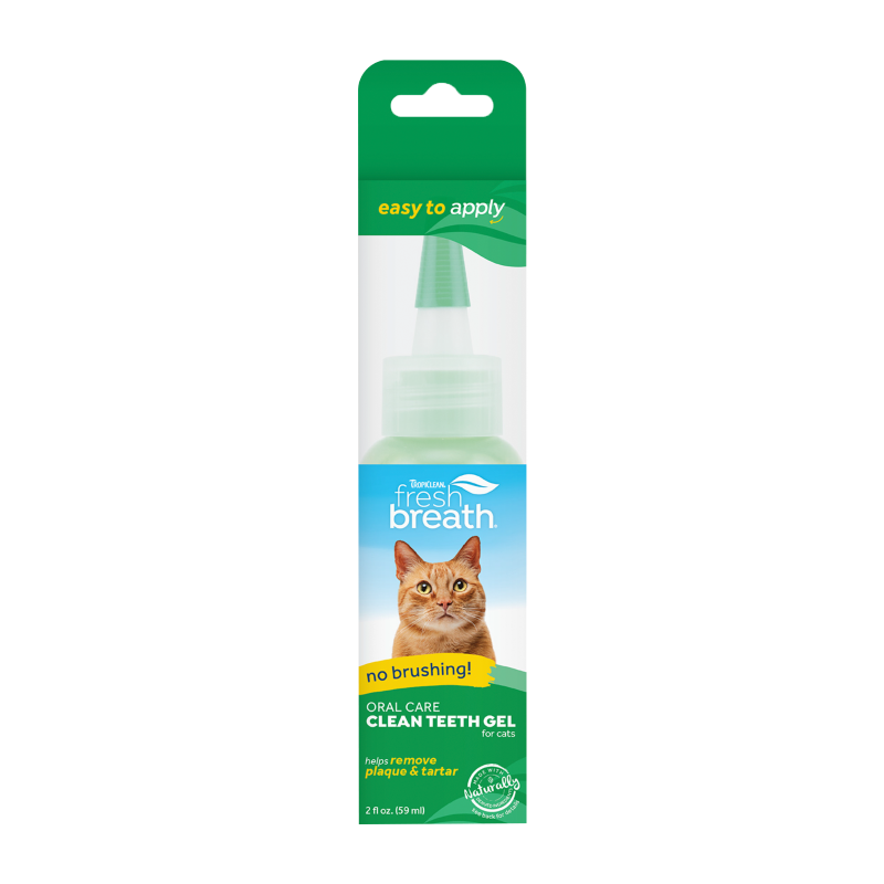 Tropiclean Fresh Breath Clean Teeth Gel For Cats 2oz