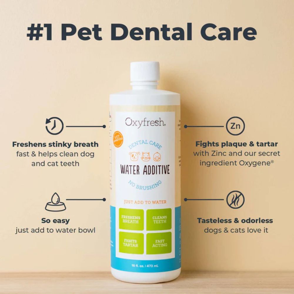 Oxyfresh Dental Care Water Additive for Pets