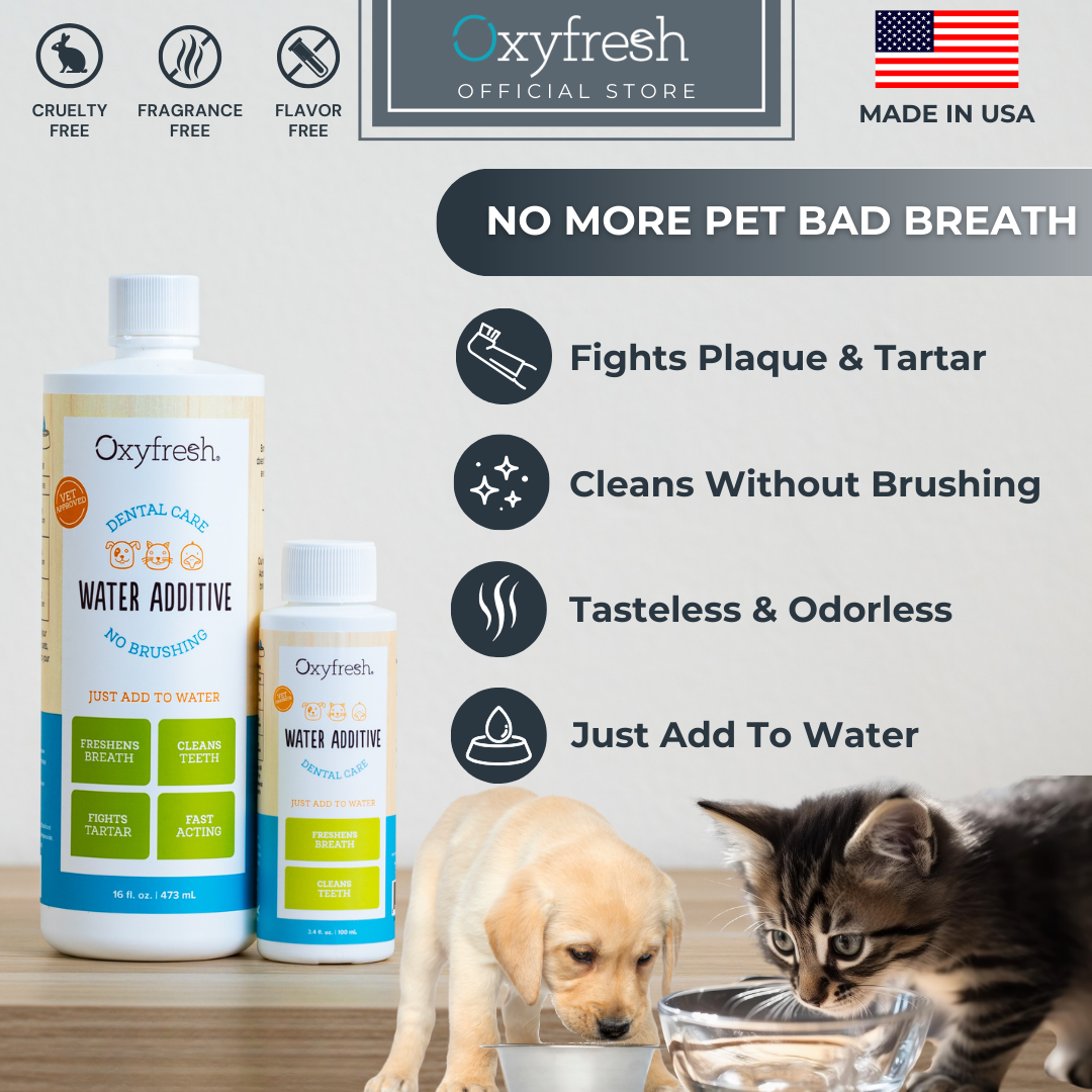 Oxyfresh Dental Care Water Additive for Pets