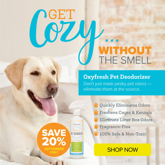 Oxyfresh Smells Happen Pet Deodorizer for Pets 473ml