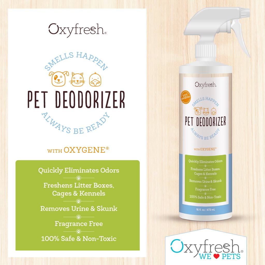 Oxyfresh Smells Happen Pet Deodorizer for Pets 473ml