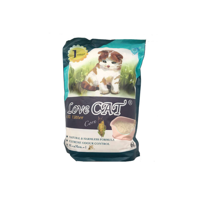 Petholic Lovecat Tofu Litter Corn - 6L