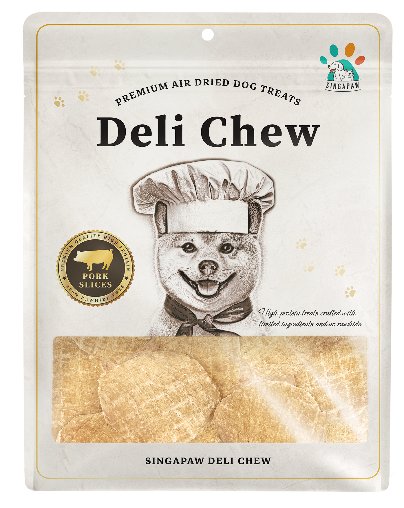 SingAPaw Deli Chew Pork Slices