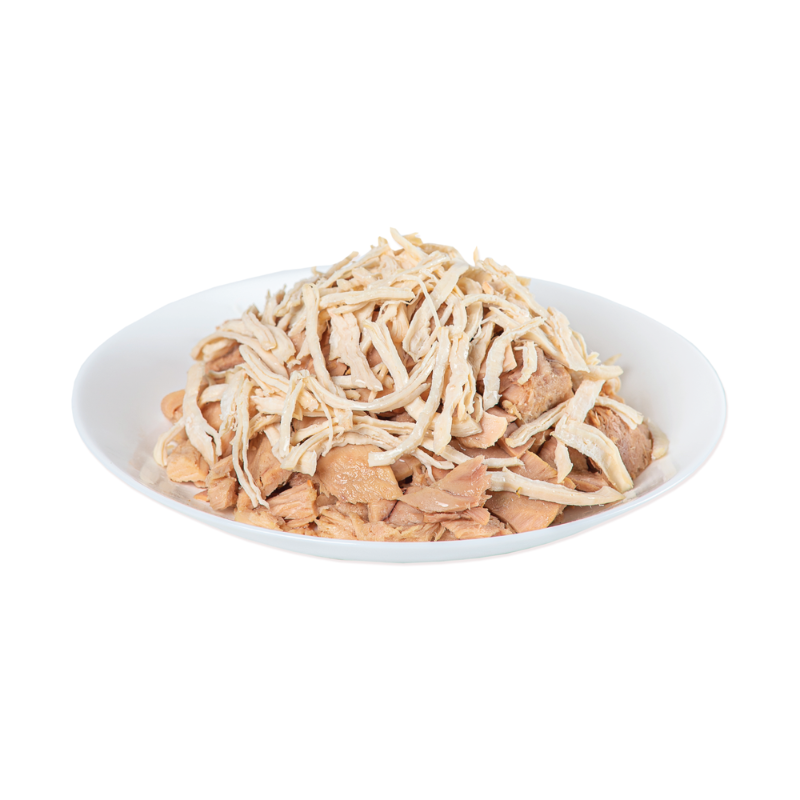 Pramy Hairball Tuna Meat Topping Chicken Meat in Jelly - 70g