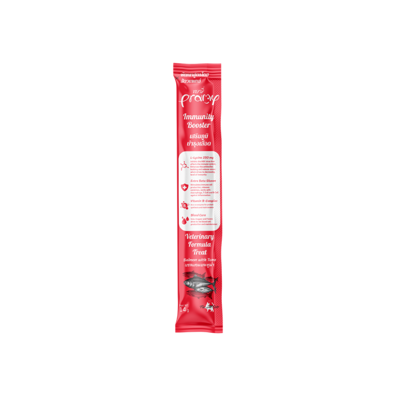 Pramy Immunity Booster Salmon with Tuna - 14g x 30pcs