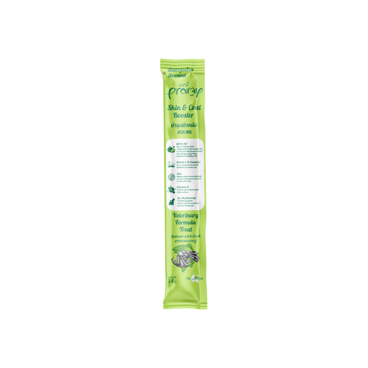 Pramy Skin & Coat Booster Salmon with Crab - 14g x 30pcs