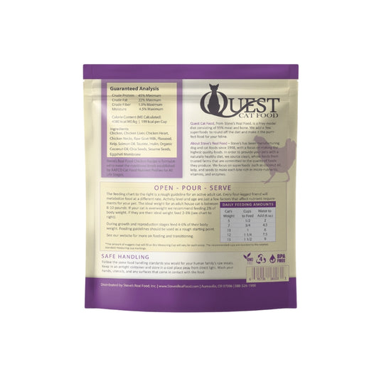 Quest Cat Food Freeze Dried Chicken Bite Size Nugget - 10 oz