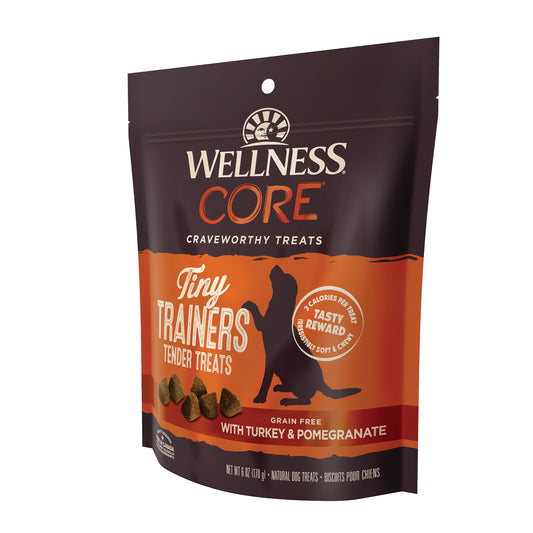 Wellness Core Tiny Trainers Turkey & Pomegranate Tender Dog Treats 6oz