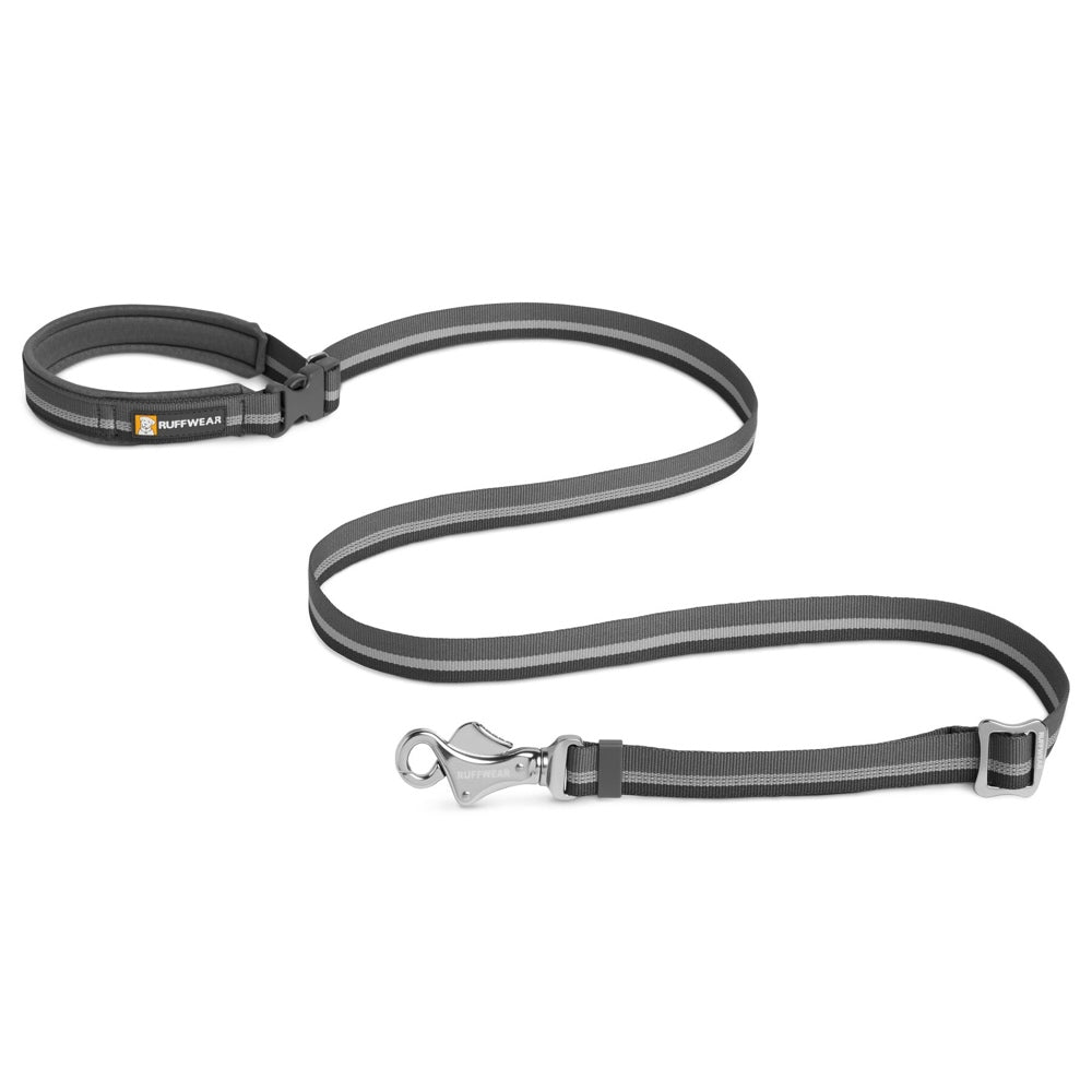 Ruffwear Crag Reflective Multi-Function Dog Leash (Granite Gray)