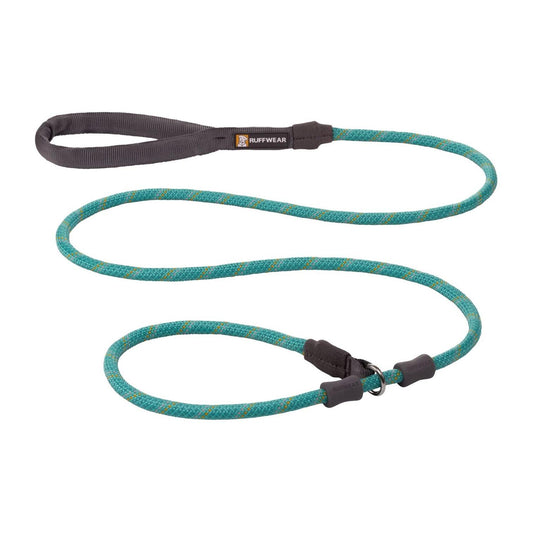 Ruffwear Just-a-Cinch Reflective Rope Slip Dog Leash (Aurora Teal)