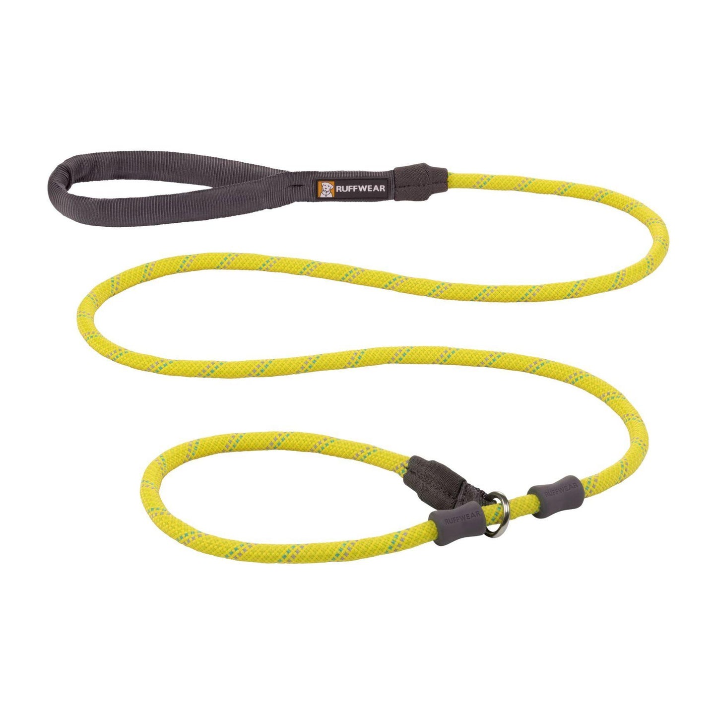 Ruffwear Just-a-Cinch Reflective Rope Slip Dog Leash (Lichen Green)