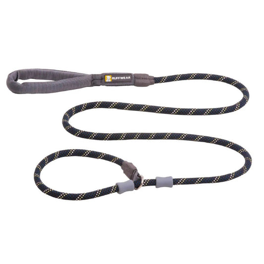 Ruffwear Just-a-Cinch Reflective Rope Slip Dog Leash (Obsidian Black)