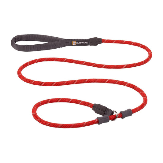 Ruffwear Just-a-Cinch Reflective Rope Slip Dog Leash (Red Sumac)