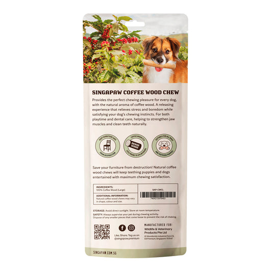 SingAPaw Coffee Wood Chew