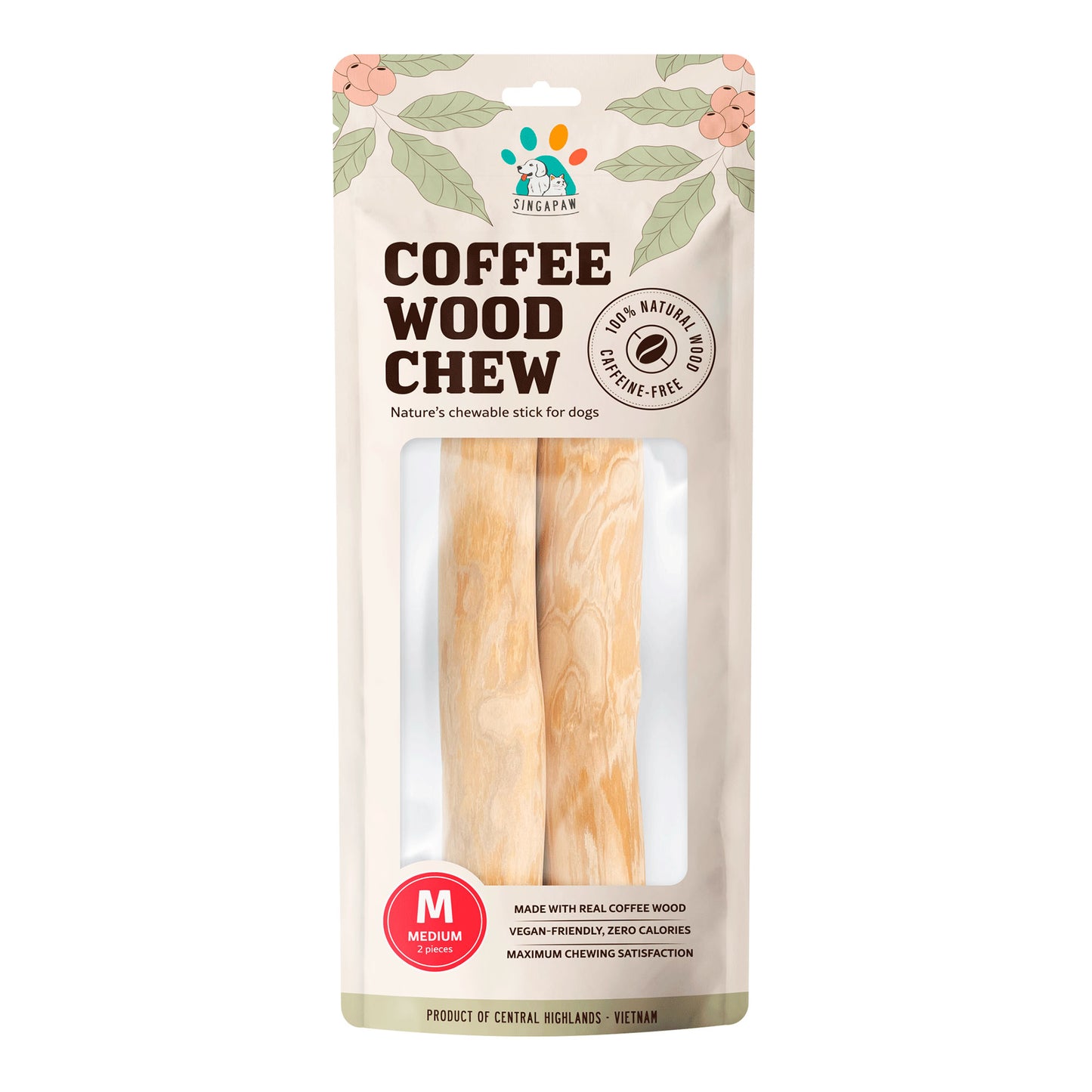 SingAPaw Coffee Wood Chew
