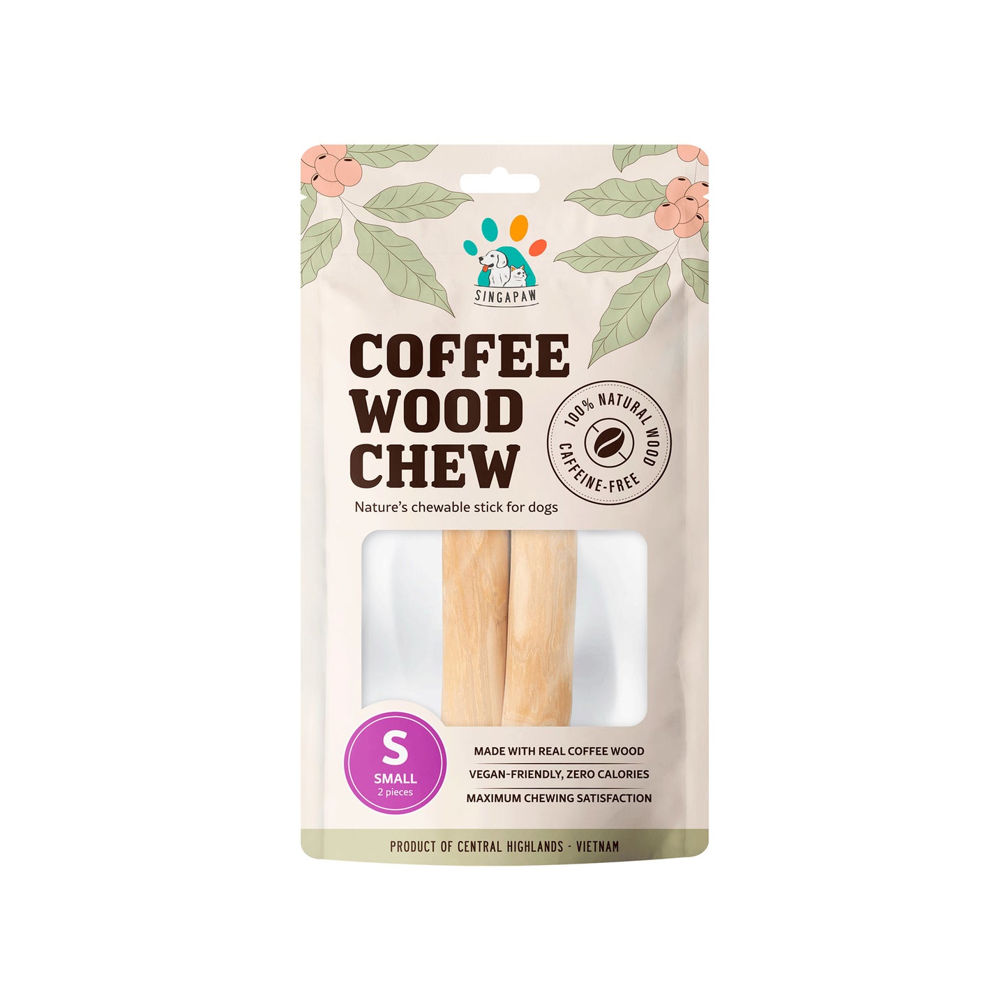 SingAPaw Coffee Wood Chew