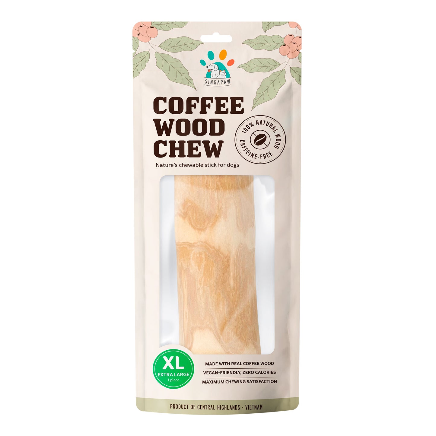 SingAPaw Coffee Wood Chew