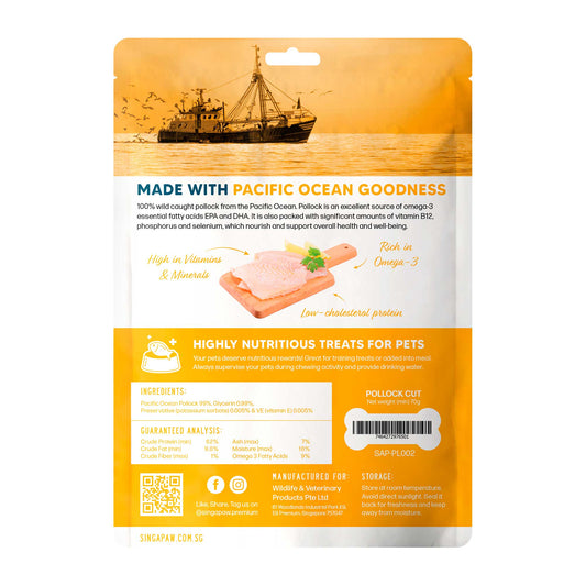 SingAPaw Pollock Cut