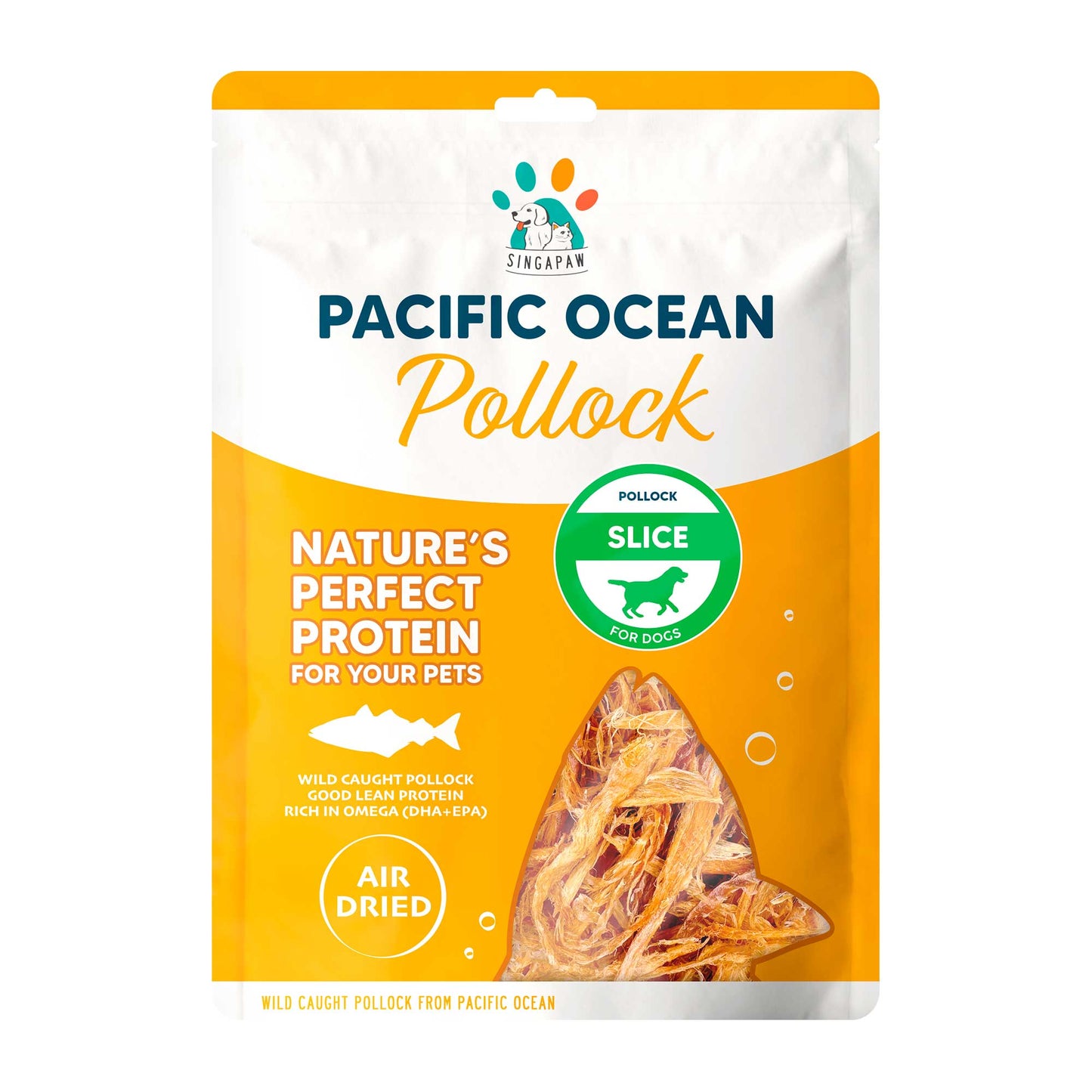 SingAPaw Pollock Slice