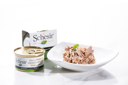 Schesir Tuna with Chicken Fillets in Jelly 85g
