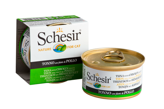 Schesir Tuna with Chicken Fillets in Jelly 85g