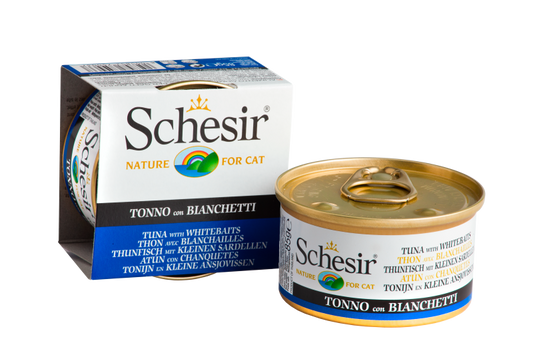Schesir Tuna with Whitebait in Jelly 85g