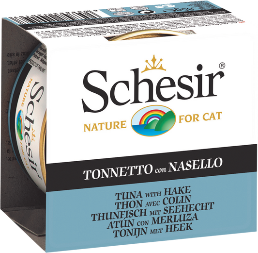 Schesir Tuna with Hake in Jelly 85g