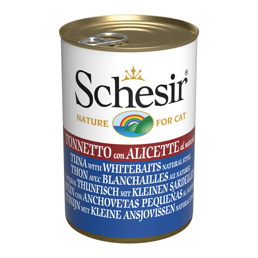 Schesir Tuna With Whitebaits 140g