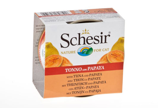 Schesir Tuna & Papaya Dinner Food 75g