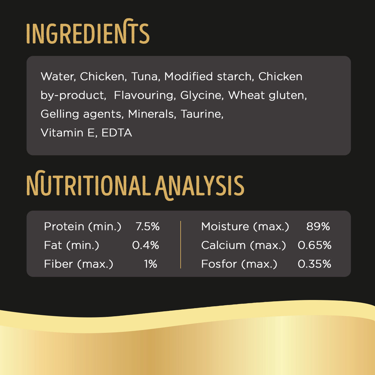 SHEBA Wet Food for Cats in Chicken with Tuna in Gravy Flavor 70g