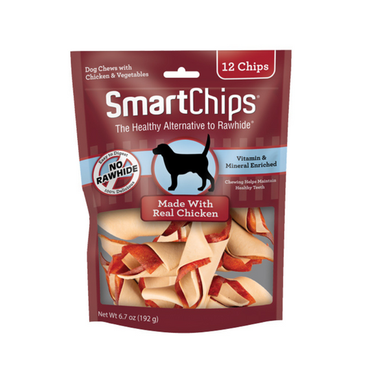 Smartbones Chicken SmartChips - 12pcs