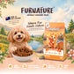 Fur Nature Natural Wholesome Gently Dried Dog Treats - Salmon Recipe (200g)