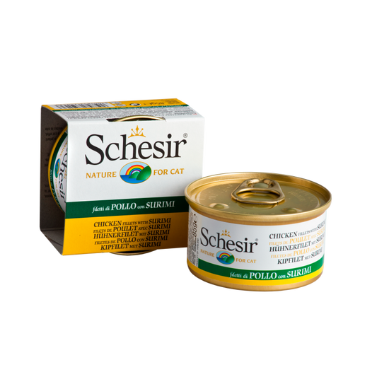 Schesir Chicken Fillets with Surimi in Jelly 85g