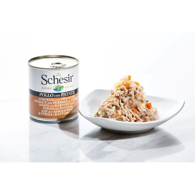 Schesir Chicken with Potatoes Dog Food 285g