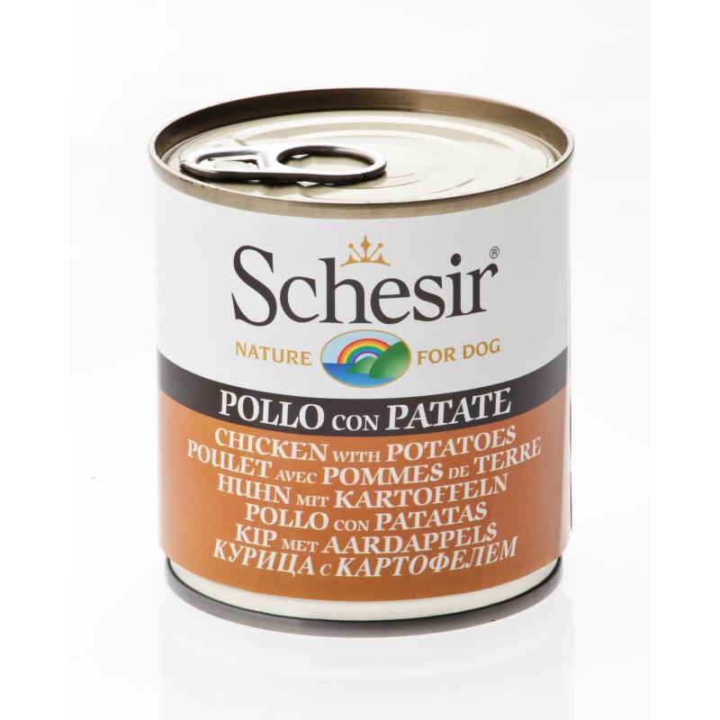 Schesir Chicken with Potatoes Dog Food 285g