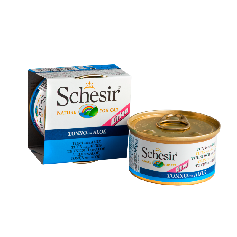 Schesir Kitten Tuna with Aloe 85g