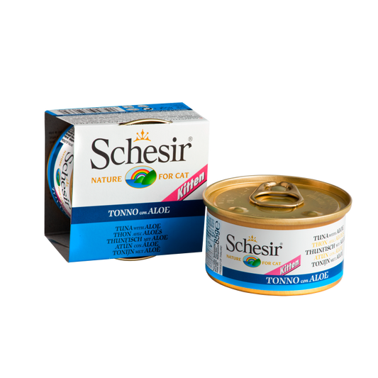 Schesir Kitten Tuna with Aloe 85g