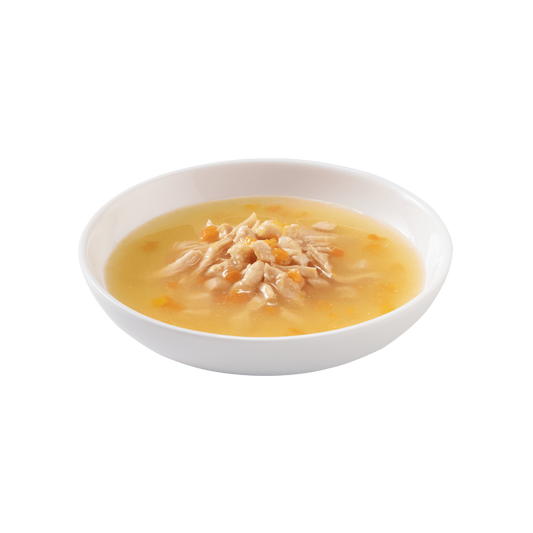 Schesir Soup With Chicken & Pumpkin Pouch 85g x 12