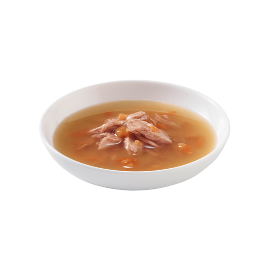 Schesir Soup With Wild Tuna & Papaya Pouch 85g x 12