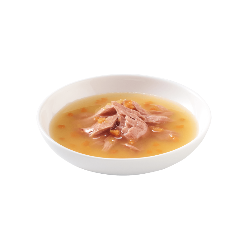 Schesir Soup With Wild Tuna & Pumpkin Pouch 85g x 12
