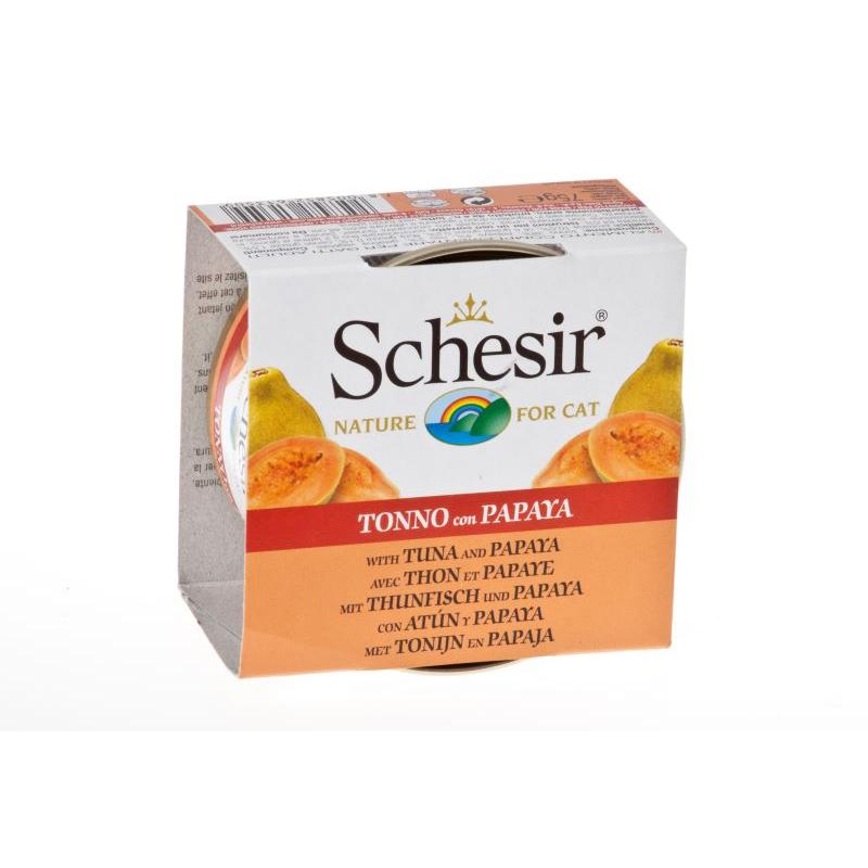 Schesir Tuna & Papaya Dinner Food 75g